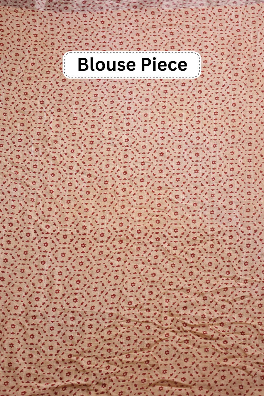 Madhur Drape - Black Hand Block Printed Linen Cotton Saree MeMaana