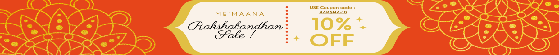 Promotional banner with 'Himaaana' text and '10% Off' offer on a red background