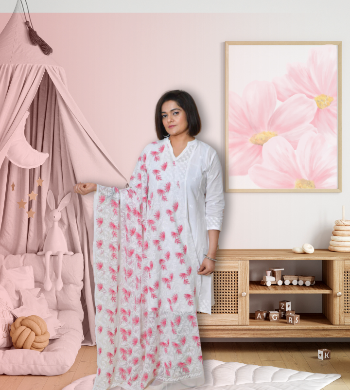 Chikankari-Dupattas MeMaana