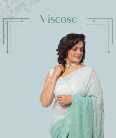 Fabnuma Handcrafted  Georgette White Chikankari Kurti - Fabnuma